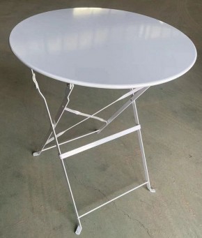 Комплект садовой мебели OTS-001R (стол + 2 стула) металл в Талице - talica.ok-mebel.com | фото 4