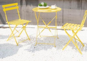 Комплект садовой мебели OTS-001R (стол + 2 стула) металл в Талице - talica.ok-mebel.com | фото 10