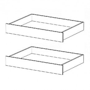 Комплект ящиков для кровати 2000 Соня-1 (Белый/Лак) в Талице - talica.ok-mebel.com | фото