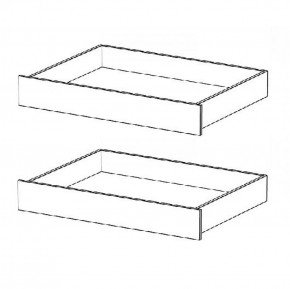 Комплект ящиков для кровати 1600 Соня-1 (Белый/Лак) в Талице - talica.ok-mebel.com | фото
