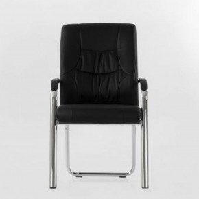 Кресло Barneo K-15 для посетителей и переговорных (черный) в Талице - talica.ok-mebel.com | фото 2