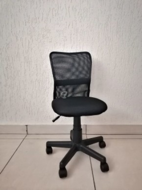 Кресло Barneo K-401 детское (черная ткань/сетка) в Талице - talica.ok-mebel.com | фото 1
