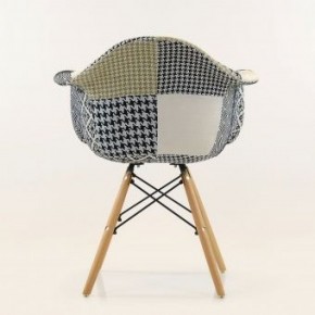 Кресло Barneo N-14 Patchwork трехцветный в Талице - talica.ok-mebel.com | фото 3