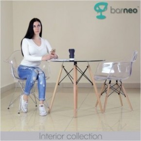 Кресло Barneo N-14 WoodMold прозрачный в Талице - talica.ok-mebel.com | фото 2