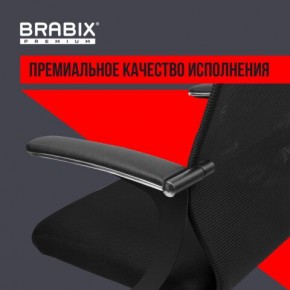 Кресло BRABIX PREMIUM "Ultimate EX-801" хром, плотная двойная сетка Х2, черное, 532917 в Талице - talica.ok-mebel.com | фото 3