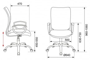 Кресло Бюрократ CH-599AXSN/32B/TW-11 черный TW-32K01 в Талице - talica.ok-mebel.com | фото 4