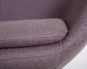 Кресло дизайнерское DOBRIN EGG, серая ткань AF7 в Талице - talica.ok-mebel.com | фото 11