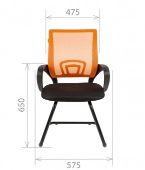 Кресло для оператора CHAIRMAN 696 V (ткань TW-11/сетка TW-01) в Талице - talica.ok-mebel.com | фото 5