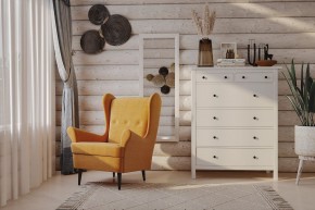 Кресло для отдыха Вало жёто-оранжевый, ткань рогожка в Талице - talica.ok-mebel.com | фото 3