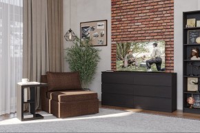 Кресло для отдыха Йоки коричневое, ткань рогожка в Талице - talica.ok-mebel.com | фото 4