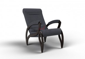 Кресло для отдыха Зельден 20-Т-ГР (ткань/венге) ГРАФИТ в Талице - talica.ok-mebel.com | фото
