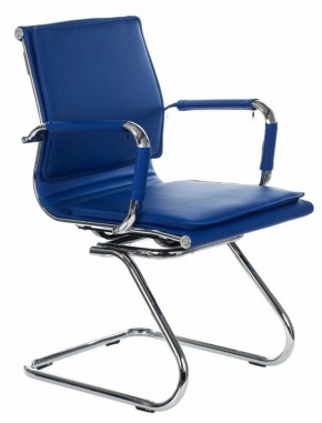 Кресло для посетителя Бюрократ CH-993-Low-V/blue синий в Талице - talica.ok-mebel.com | фото