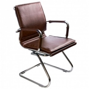 Кресло для посетителя Бюрократ CH-993-Low-V/Brown коричневый в Талице - talica.ok-mebel.com | фото