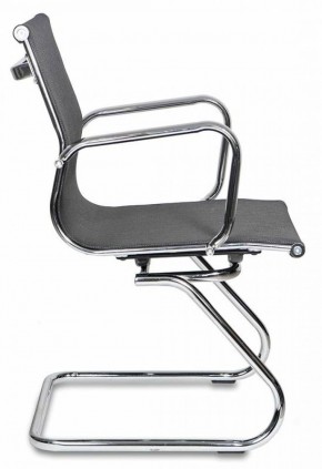 Кресло для посетителя Бюрократ CH-993-LOW-V/M01 черный в Талице - talica.ok-mebel.com | фото 2