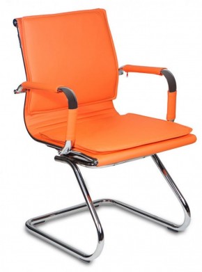 Кресло для посетителя Бюрократ CH-993-Low-V/orange оранжевый в Талице - talica.ok-mebel.com | фото