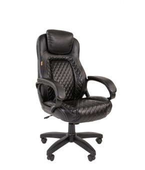 Кресло для руководителя  CHAIRMAN 432 (Экокожа черная) в Талице - talica.ok-mebel.com | фото