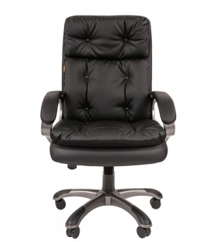 Кресло для руководителя  CHAIRMAN 442 (экокожа черная) в Талице - talica.ok-mebel.com | фото
