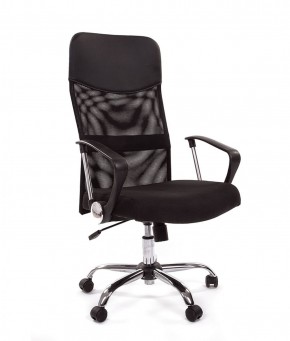 Кресло для руководителя CHAIRMAN 610 N (15-21 черный/сетка черный) в Талице - talica.ok-mebel.com | фото 1