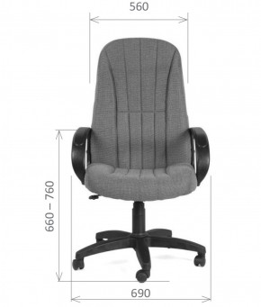 Кресло для руководителя  CHAIRMAN 685 СТ (ткань стандарт 10-356 черная) в Талице - talica.ok-mebel.com | фото 5
