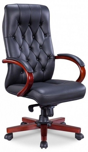 Кресло для руководителя Monaco Wood в Талице - talica.ok-mebel.com | фото