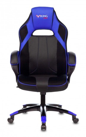 Кресло игровое Бюрократ VIKING 2 AERO BLUE черный/синий в Талице - talica.ok-mebel.com | фото 2