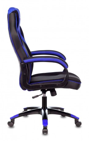 Кресло игровое Бюрократ VIKING 2 AERO BLUE черный/синий в Талице - talica.ok-mebel.com | фото 3
