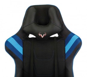 Кресло игровое Бюрократ VIKING 4 AERO BLUE черный/синий в Талице - talica.ok-mebel.com | фото 6