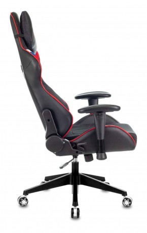 Кресло игровое Бюрократ VIKING 4 AERO RUS черный в Талице - talica.ok-mebel.com | фото 2
