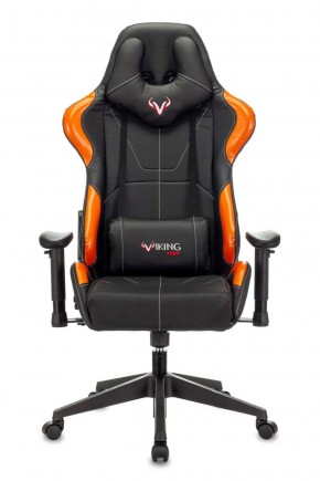 Кресло игровое Бюрократ VIKING 5 AERO ORANGE черный/оранжевый в Талице - talica.ok-mebel.com | фото 3