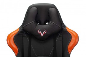 Кресло игровое Бюрократ VIKING 5 AERO ORANGE черный/оранжевый в Талице - talica.ok-mebel.com | фото 6