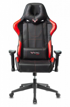 Кресло игровое Бюрократ VIKING 5 AERO RED черный/красный в Талице - talica.ok-mebel.com | фото 3