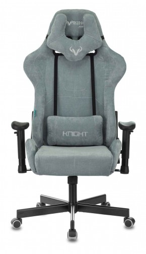 Кресло игровое Бюрократ VIKING KNIGHT LT28 FABRIC серо-голубой в Талице - talica.ok-mebel.com | фото 3
