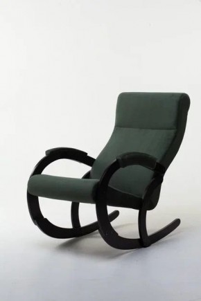 Кресло-качалка КОРСИКА 34-Т-AG (зеленый) в Талице - talica.ok-mebel.com | фото
