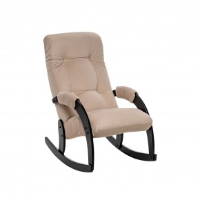 Кресло-качалка Модель 67 Венге, ткань V 18 в Талице - talica.ok-mebel.com | фото 2