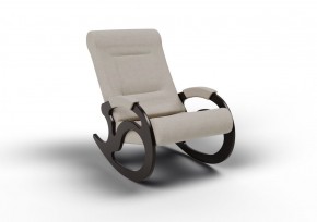 Кресло-качалка Вилла 11-Т-ГР (ткань/венге) ГРАФИТ в Талице - talica.ok-mebel.com | фото