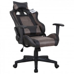 Кресло компьютерное BRABIX "GT Racer GM-100" (черное/коричневое) 531819 в Талице - talica.ok-mebel.com | фото 4