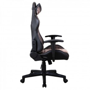 Кресло компьютерное BRABIX "GT Racer GM-100" (черное/коричневое) 531819 в Талице - talica.ok-mebel.com | фото 6