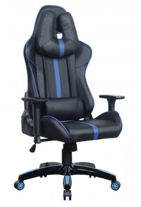 Кресло компьютерное BRABIX "GT Carbon GM-120" (черное/синее) 531930 в Талице - talica.ok-mebel.com | фото