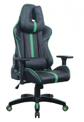 Кресло компьютерное BRABIX "GT Carbon GM-120" (черное/зеленое) 531929 в Талице - talica.ok-mebel.com | фото