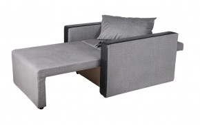 Кресло-кровать Милена с подлокотниками (серый) Велюр в Талице - talica.ok-mebel.com | фото 3