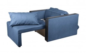 Кресло-кровать Милена с подлокотниками (синий) Велюр в Талице - talica.ok-mebel.com | фото 2