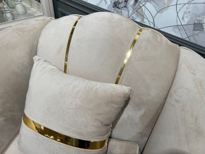 Кресло Lara (бежевый/золото) в Талице - talica.ok-mebel.com | фото 4