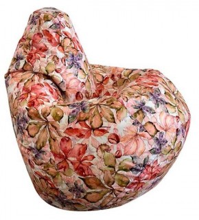 Кресло-мешок Цветы L в Талице - talica.ok-mebel.com | фото