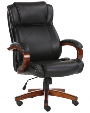 Кресло офисное BRABIX PREMIUM "Magnum EX-701" (дерево, рециклированная кожа, черное) 531827 в Талице - talica.ok-mebel.com | фото
