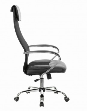 Кресло офисное BRABIX PREMIUM "Stalker EX-608 CH" (хром, ткань-сетка/кожзам, черное) 532091 в Талице - talica.ok-mebel.com | фото 2