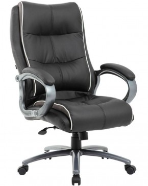 Кресло офисное BRABIX PREMIUM "Strong HD-009" (экокожа черная, ткань серая) 531945 в Талице - talica.ok-mebel.com | фото 1