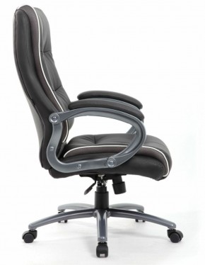 Кресло офисное BRABIX PREMIUM "Strong HD-009" (экокожа черная, ткань серая) 531945 в Талице - talica.ok-mebel.com | фото 3
