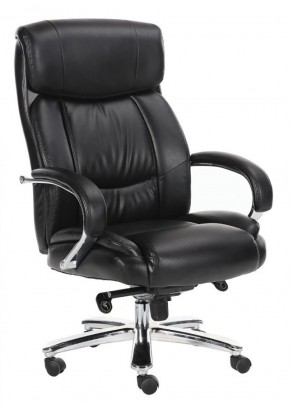 Кресло офисное BRABIX "Direct EX-580" (хром/рециклированная кожа/черное) 531824 в Талице - talica.ok-mebel.com | фото