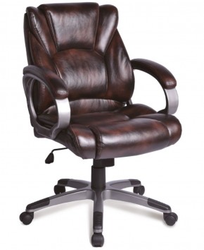 Кресло офисное BRABIX "Eldorado EX-504" (коричневое) 530875 в Талице - talica.ok-mebel.com | фото 1