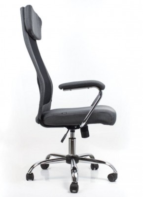Кресло офисное BRABIX "Flight EX-540" (хром, ткань, сетка, серое) 531848 в Талице - talica.ok-mebel.com | фото 3